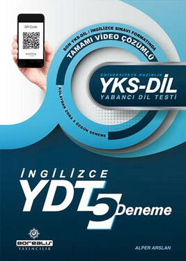 İngilizce YDT 5 Deneme kapak görseli